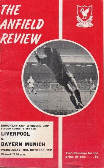 Match programme